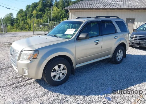 2010 Mercury Mariner z USA, uszkodzony, nr VIN 4M2CN9BG0AKJ23844